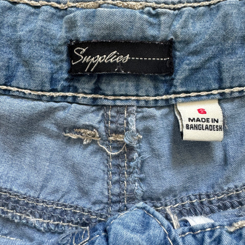 Y2K Supplies Chambray Shorts