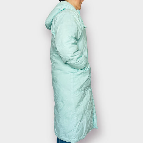 80s Sportables Aqua Teal Down Puffer Coat