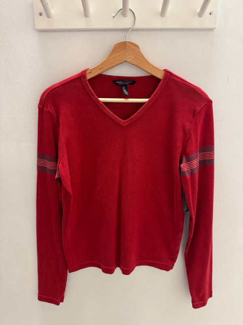 00s American Eagle Red Long Sleeve Size M