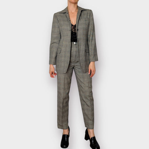 90s Harve Bernard Plaid Suit Size S/M