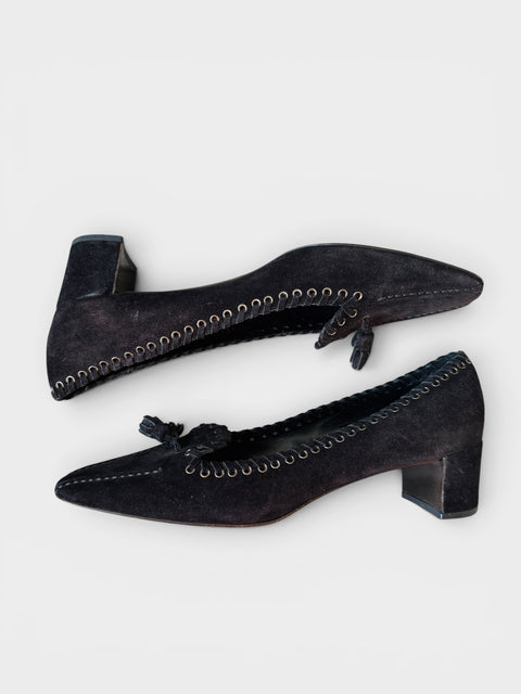 Vintage PRADA Suede Loafers Size 41
