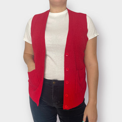 National Red Sweater Vest