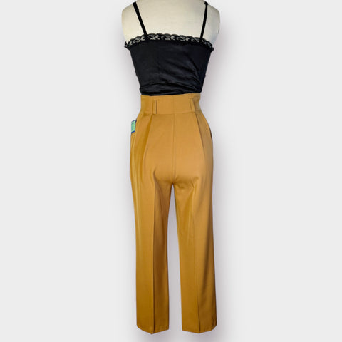 70s GIANNI VERSACE Camel/Tan Trousers size XS