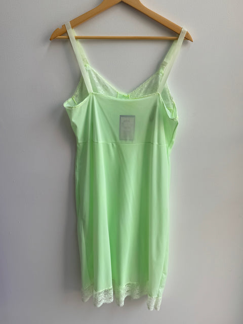 80s Phil Maid Lime Slip Size L