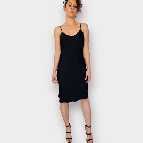 COACH Black Slip Dress Size 0