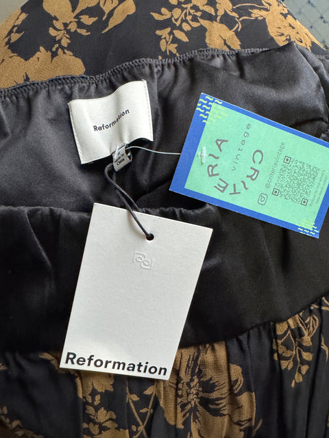 Reformation Maribelle Dress Night Garden Size 8