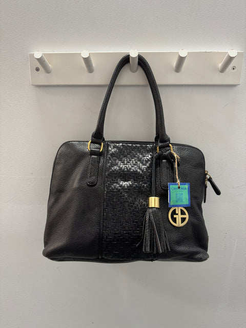 Giani Bernini Black Leather Handbag