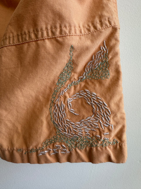 Y2K Horny Toad Tangerine Capris