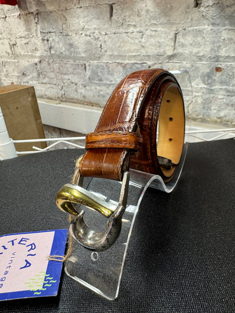 Brighton Heart Buckle Leather Belt