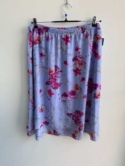 Y2K Norm Thompson Periwinkle Midi Skirt