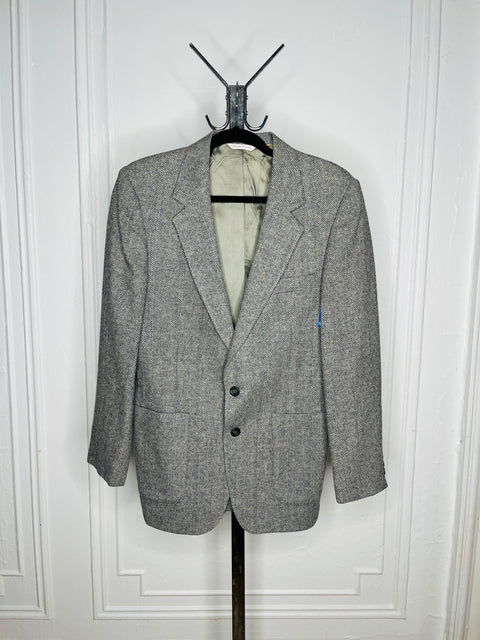 Towncraft Herringbone Wool Sport Coat Size 38R