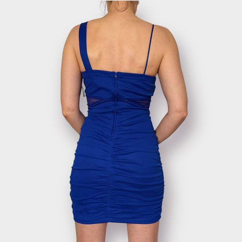 90s Teeze Me blue Sparkle Dress Size M