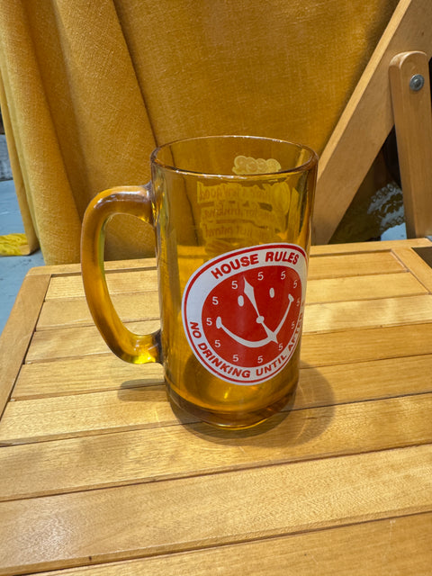VTG House Rules Beer Mug
