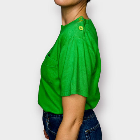 90s Regatta Green Top with Pocket