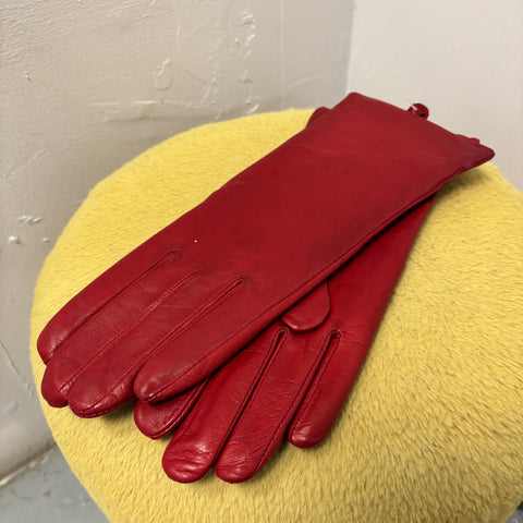 Brooks Brothers Red Leather Gloves