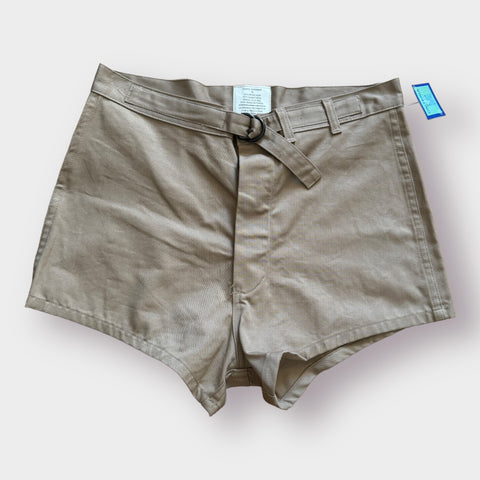 70s Trunks Swimmers Khaki Shorts