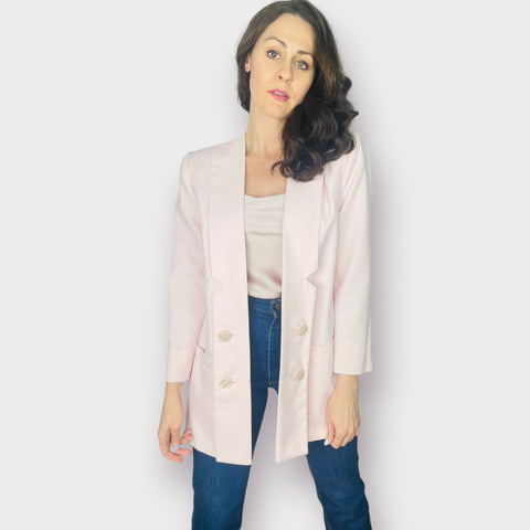 80s Suits by Dallas Blush Pink Blazer