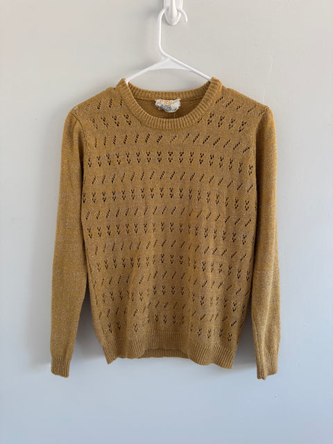 70s Gyn Tot Les Gold Sweater