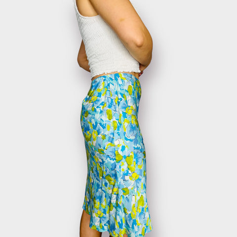 90s Express Blue Lime Skirt