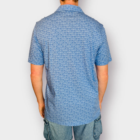 Peter Millar Blue Car Polo Size L