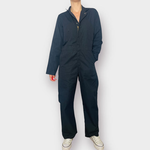 Y2K Red Kap Black Coveralls