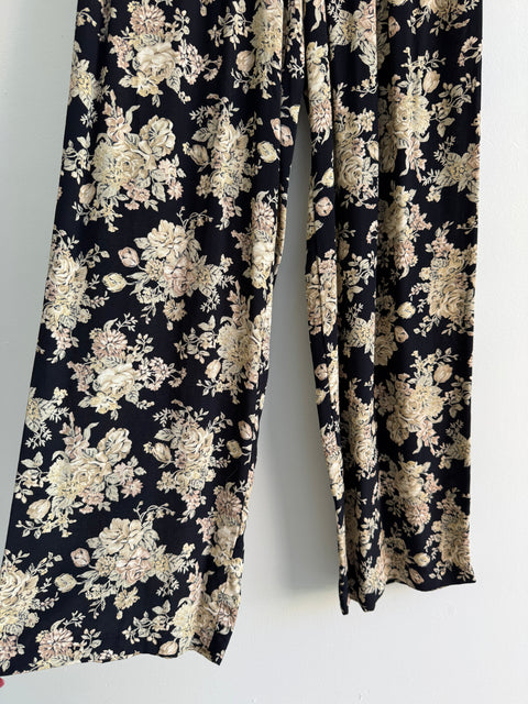 90s Carole Little Floral Pants
