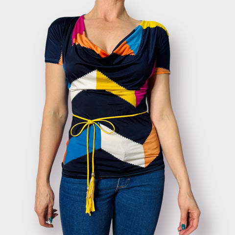 Y2K Gilli Colorful Top Size S