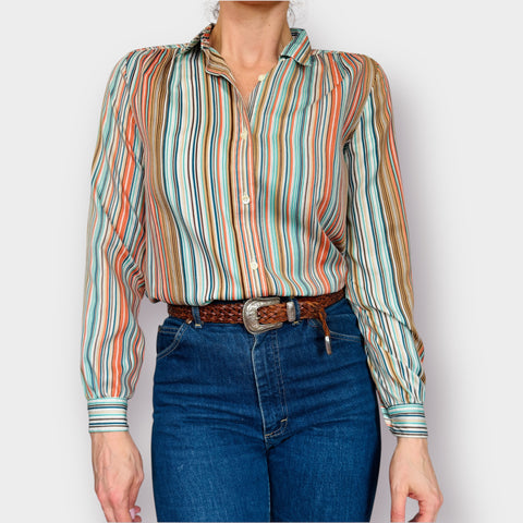70s Levi's striped Button Down Size M