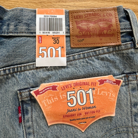 Levi's 501 Palm Tree Cutoffs