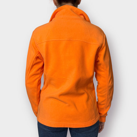 Columbia Orange Yankees Fleece Zipup Size L