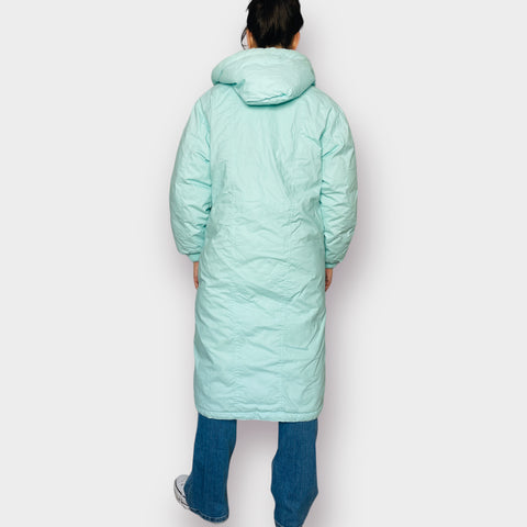 80s Sportables Aqua Teal Down Puffer Coat