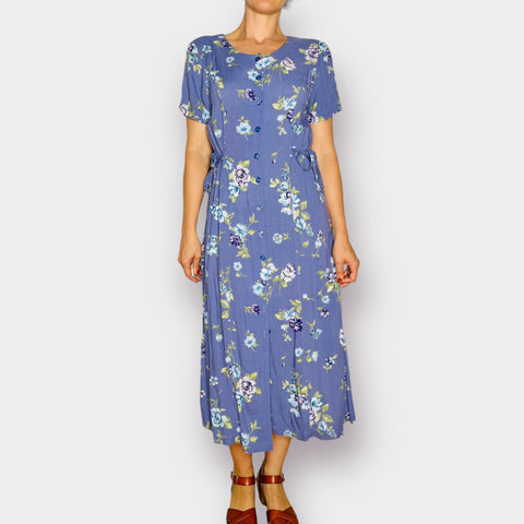 90s Fashion Bug Periwinkle Dress