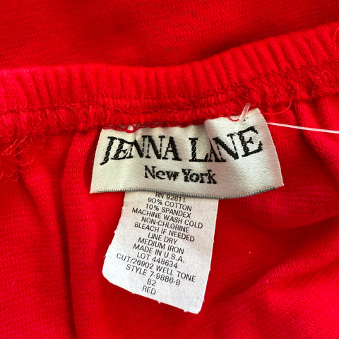 90s Jenna Lane Red Halter Top