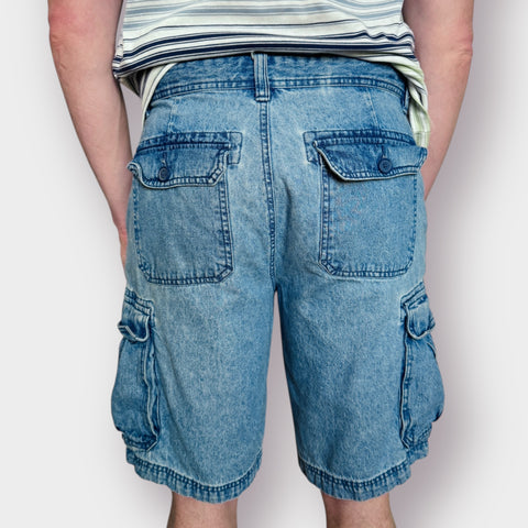 90s Sun River Cargo Jorts Size 34