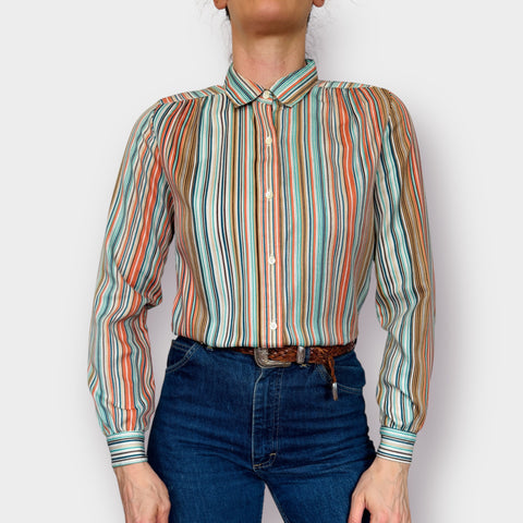 70s Levi's striped Button Down Size M