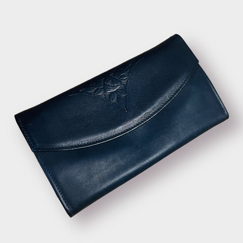70s Rolfs Black Leather Wallet