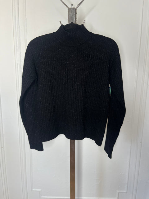 Rena Rowen Black Mocknek Sweater