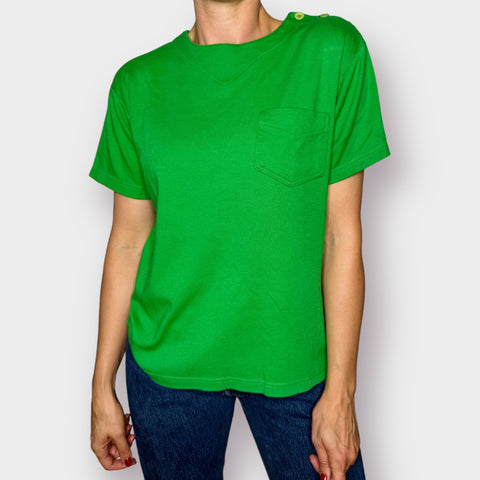 90s Regatta Green Top with Pocket