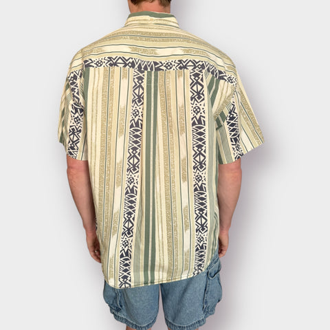 Y2k Salty Dog Cotton Button Front Size L