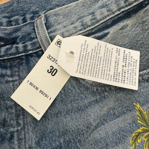 Levi's 501 Palm Tree Cutoffs