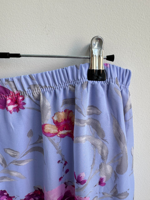 Y2K Norm Thompson Periwinkle Midi Skirt