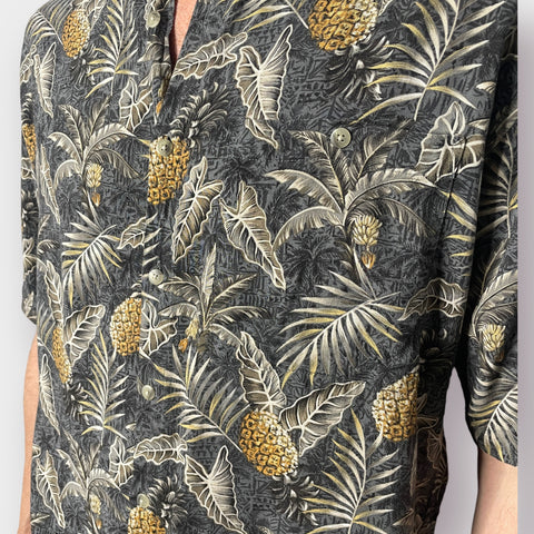90s Pierre Cardin Rayon Hawaiian Shirt
