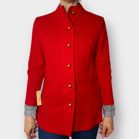 60s Jack Winter Red Bellhop Style Jacket