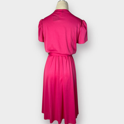 80s Alison Peters Pink Dress