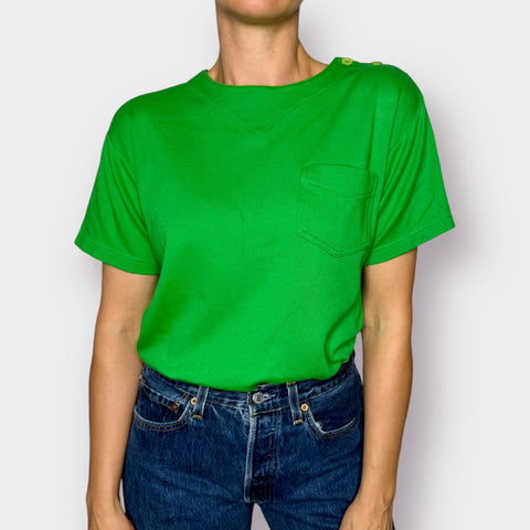 90s Regatta Green Top with Pocket