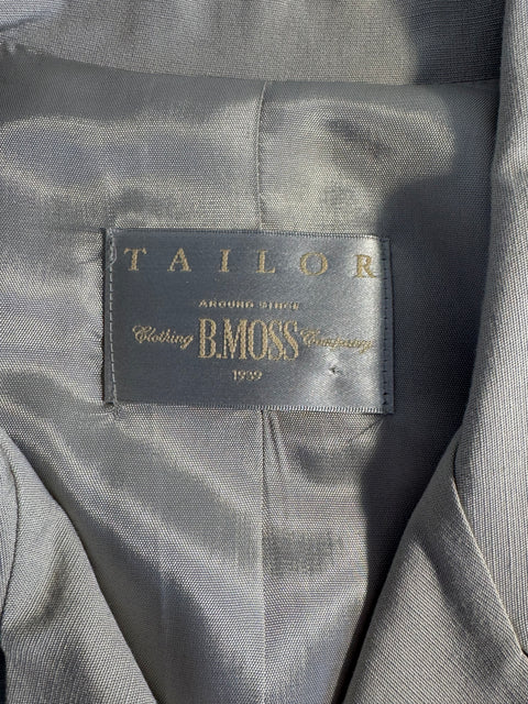 90s B. Moss Gray Pants Suit Size S