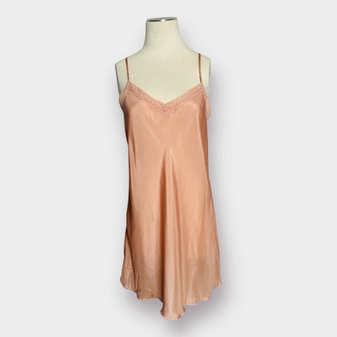 "Jade" Johnny Was Silk Slip Dress