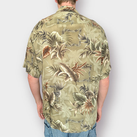 90s Pierre Cardin Aloha Shirt Size L