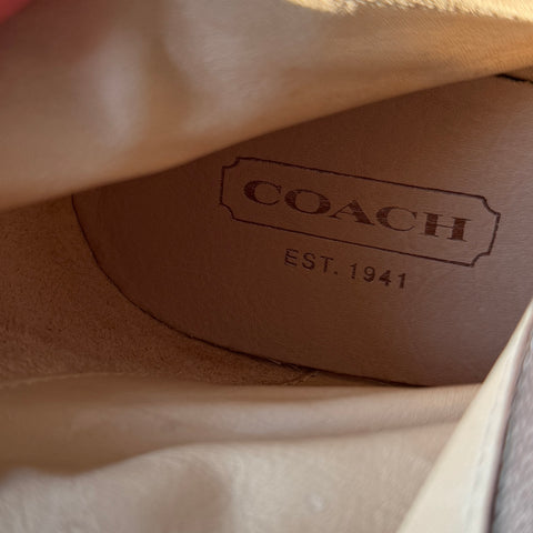 00s COACH Suede and Fur Boots Size 11