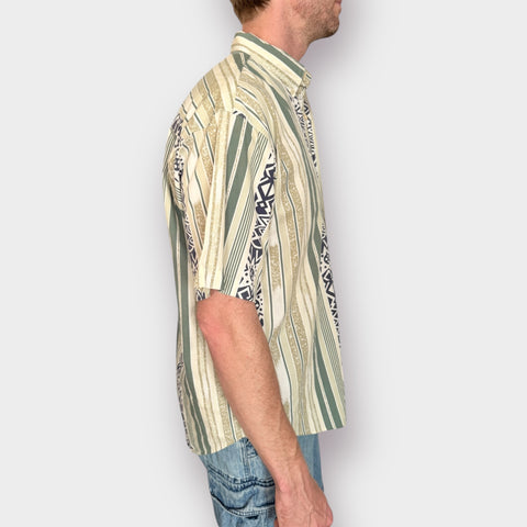 Y2k Salty Dog Cotton Button Front Size L